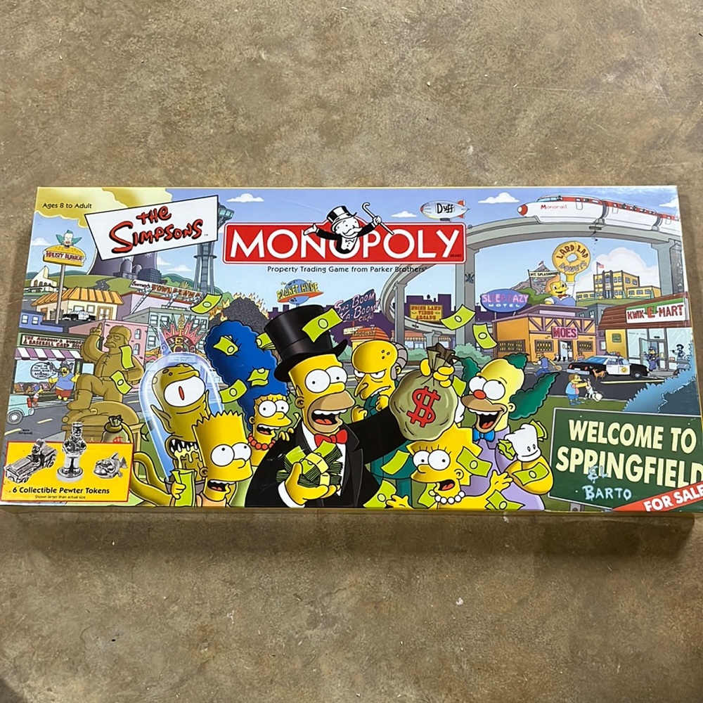 Simpsons Monopoly